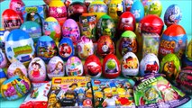 100 Surprise Eggs Compilation with 100  Surprise Toys Kinder Surprise