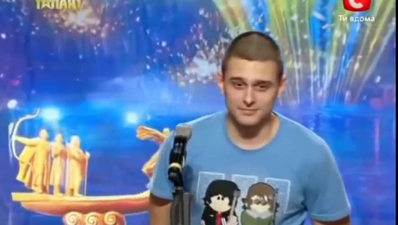 Украина мае талант 5 сезон   весь зал плакали от смеха !!!