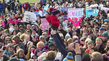 Miles marchan contra el aborto en EEUU