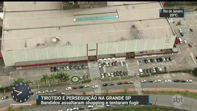 Tiroteio assusta clientes e funcionários de shopping em Osasco