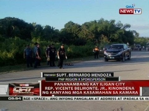 Pananambang kay Rep. Vicente Belmonte, Jr., kinondena ng kanyang mga kasamahan sa Kamara