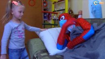 Spiderman. Сюрприз для Человека Паука — Лавовая Лампа от Ярославы. Видео для детей