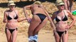 Sharon Stone Flaunts Bikini Body in Black Bikini