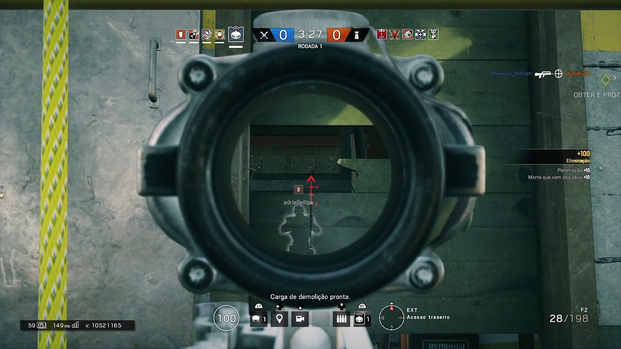 RAINBOW SIX SIEGE - A MELHOR PARTIDA DE BRUNO