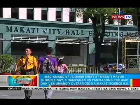 BP: Mag-amang Junjun at Jejomar Binay, sinampahan ng panibagong reklamo plunder at graft