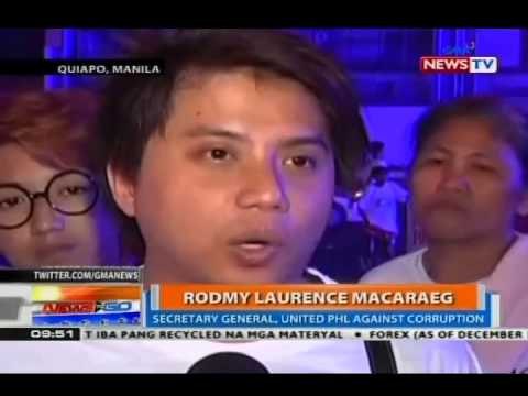 NTG: Unang araw ng Simbang Gabi sa Quiapo Church, sinabayan ng protesta vs. pork barrel