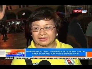 下载视频: NTG: Maraming Pinoy, dumagsa sa Quiapo Church  para sa unang araw ng Simbang Gabi