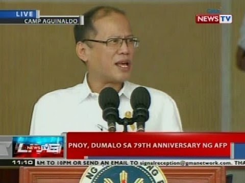 NTVL: PNoy, dumalo sa 79th anniversary ng AFP