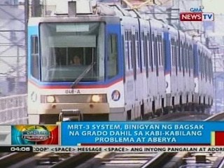 MRT-3 system, binigyan ng bagsak na grado dahil sa kabi-kabilang problema at aberya