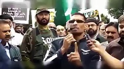 People in Britain paying Tribute to Mubasher Lucman