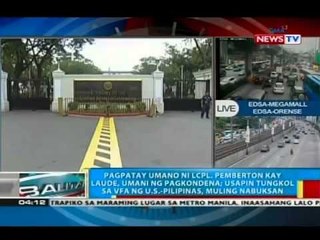 LCpL. Pemberton, nananatili sa detention facility sa Camp Aguinaldo