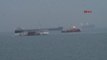 Zeytinburnu'nda Kuru Yük Gemisi Su Aldı, Geminin Büyük Bir Bölümü Battı