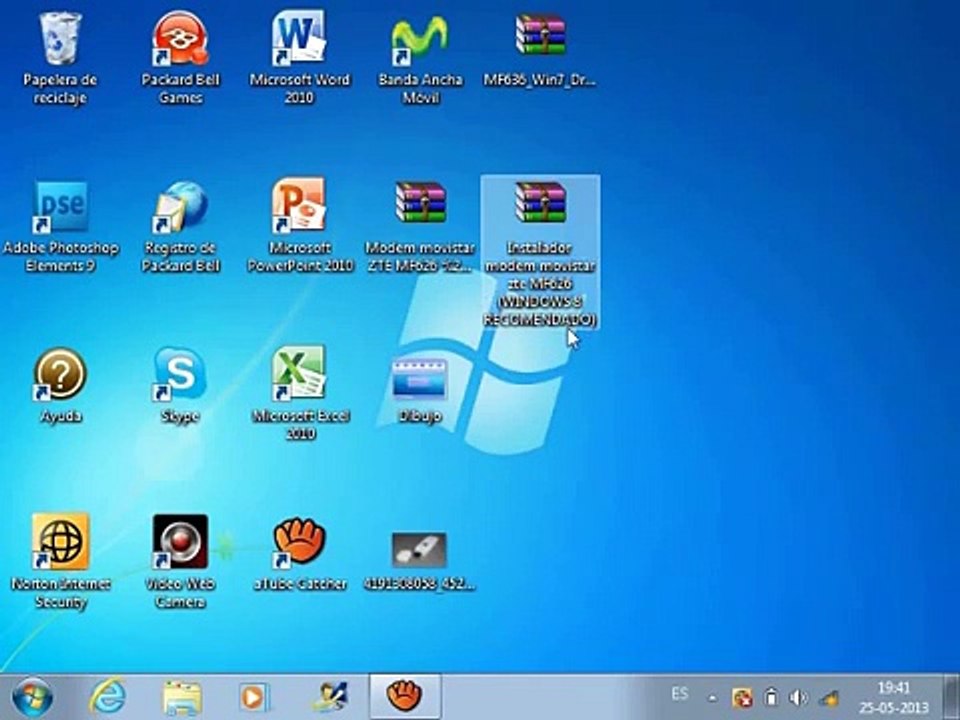 Instalar driver y parche Movistar Chile ZTE MF-626 para Windows 7 y Windows 8 - Loquendo