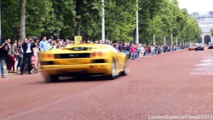Lamborghini в Лондоне Оказывается их здесь целая куча!
