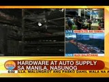 UB: Hardware at auto supply sa Manila, nasunog