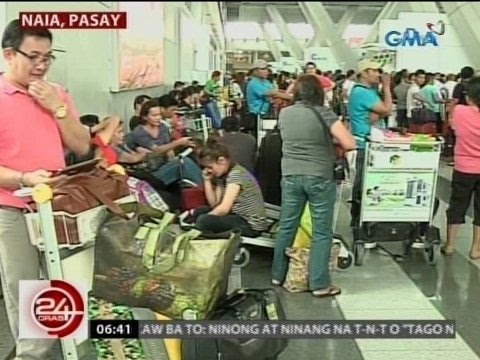 24 Oras: Libo-libong pasahero, dagsa na sa mga terminal ng NAIA