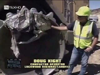 Машины монстры - Компактор CAT 836G