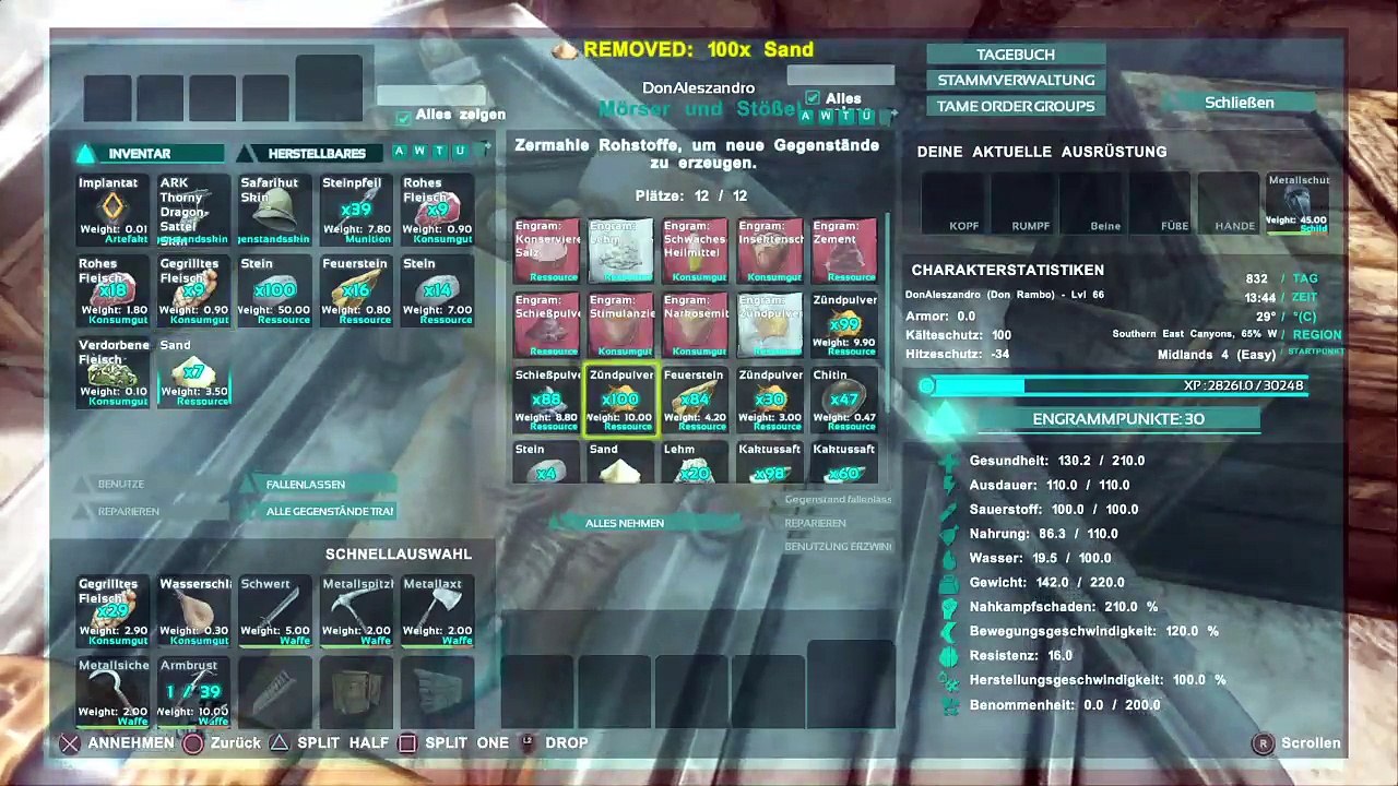 DonAleszandro ARK Survival Evolved : ««-Eiserner Wille zu überleben mit Don Rambo-»» (815)