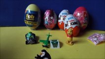 10 Surprise Eggs, Bob the Builder, Kinder Surprise Eggs, Kinderägg, Hello Kitty Surprise Eggs