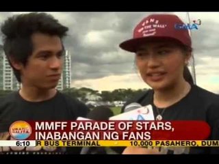 UB: MMFF Parade of Stars, inabangan ng fans