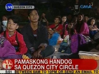 UB: Pamaskong handog sa QC Circle ng UH