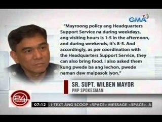 24 Oras: Sen. Revilla at Estrada, dinalaw ng mga kaanak at kaibigan