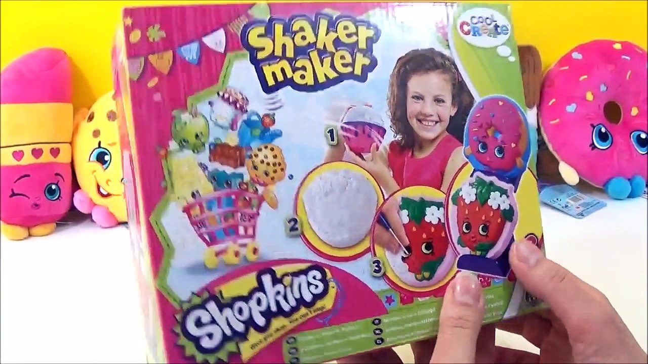 Новый shopkins в шейкер чайник поделки автоматов, краски DIY ремесло игрушка видео, нарисовать свой собственный Shopkin