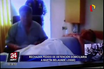 Rechazan pedido de detención domiciliaria a Martín Belaunde Lossio