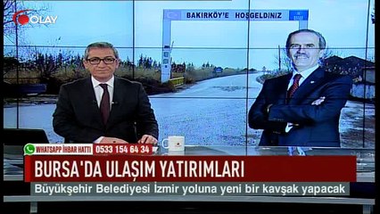 İzmir Yolu'na yeni kavşak (Haber 27 01 2017)