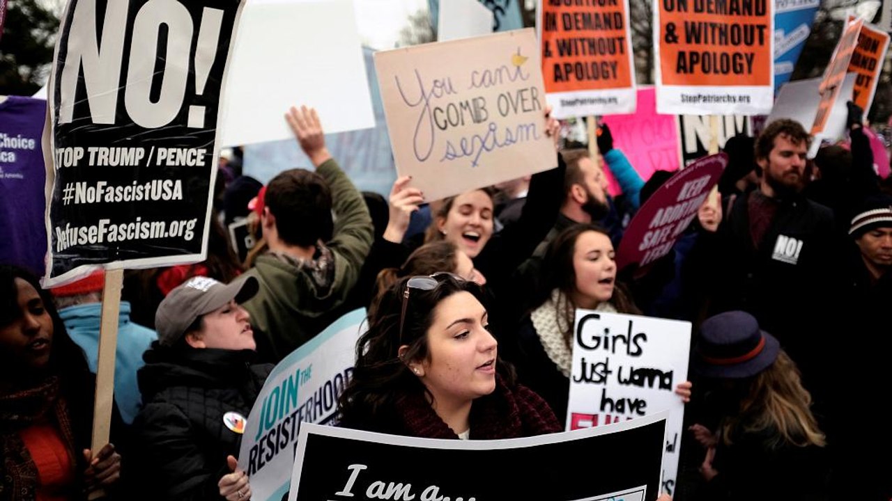44. 'March for Life': Zehntausende demonstrieren in Washington gegen Abtreibung