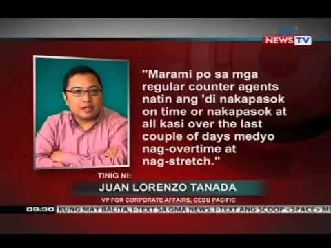 Maraming pasahero, naperwisyo ng delayed flights