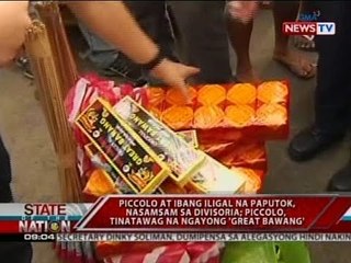 SONA: Pagbebenta ng piccolo, talamak pa rin