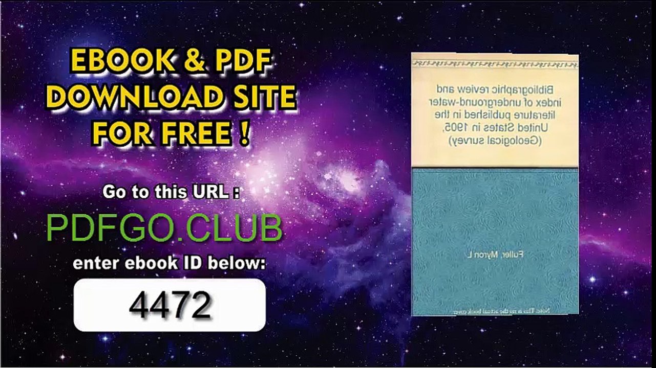 Bibliographic review and index of underground-water literature published in the United States in 1905, (Geological survey)