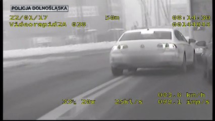 62-latek z Wrocławia zebrał 42 punkty karne