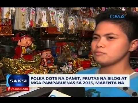 Saksi: Polka dots na damit, prutas na bilog at mga pampabuenas sa 2015, mabenta na
