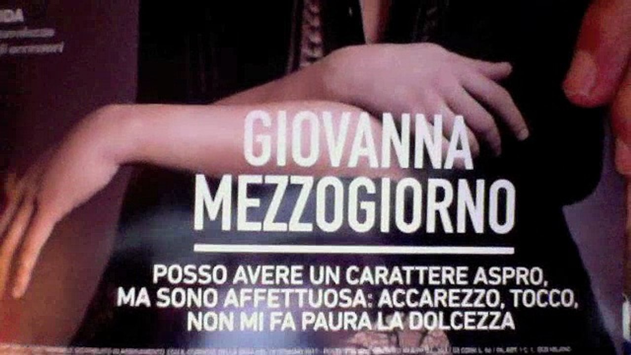 Giovanna Mezzogiorno Ed Io
