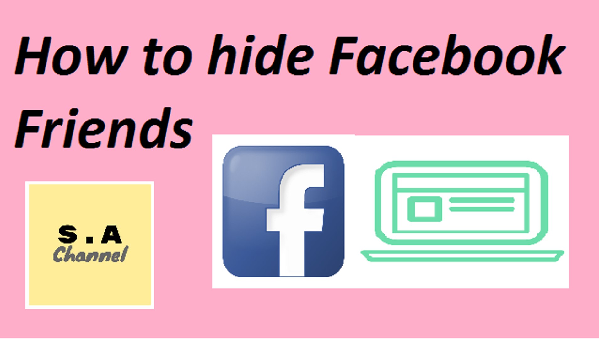 ⁣How to Hide Facebook Friends // How to hide facebook friends.......!!!