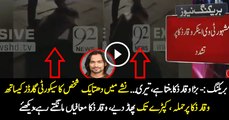 Waqar Zaka Beaten By Drunk Man On Streets Of Karachi