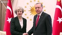 İngiltere Başbakanı May Türkiye’de