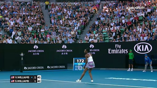 Avustralya Açık: Serana Williams - Venus Williams (Özet)
