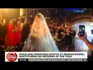Kasalang Dingdong at Marian, maituturing na wedding of the year