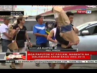 QRT: Mga paputokl at pailaw, mabenta na dalawang araw bago ang 2015
