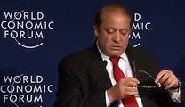 Embarrassing situation for Nawaz Sharif in world economic form in 2016.