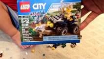 Лего построить вездеход патруль набор #60065 распаковка Лего FamilyToyReview