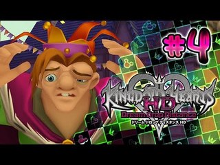 Kingdom Hearts HD 2.8 Dream Drop Distance Walkthrough Part 4 (PS4) English - No Commentary