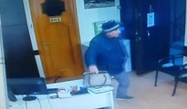 Çanta hırsızı güvenlik kamerasını hesaba katmadı