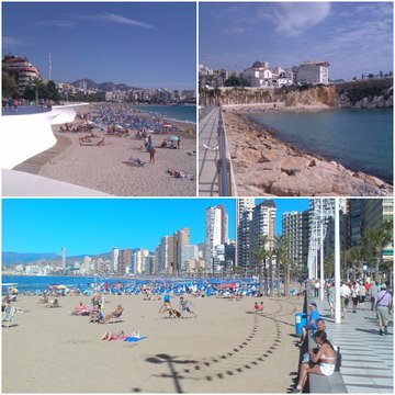 Benidorm Beaches - Levante, Poniente & Cala Mal Pas