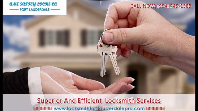Residental Locksmith FL | Call Now 954-745-1588