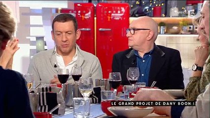Dany Boon annonce sur le plateau de France 5 qu'il arrête le one-man show !