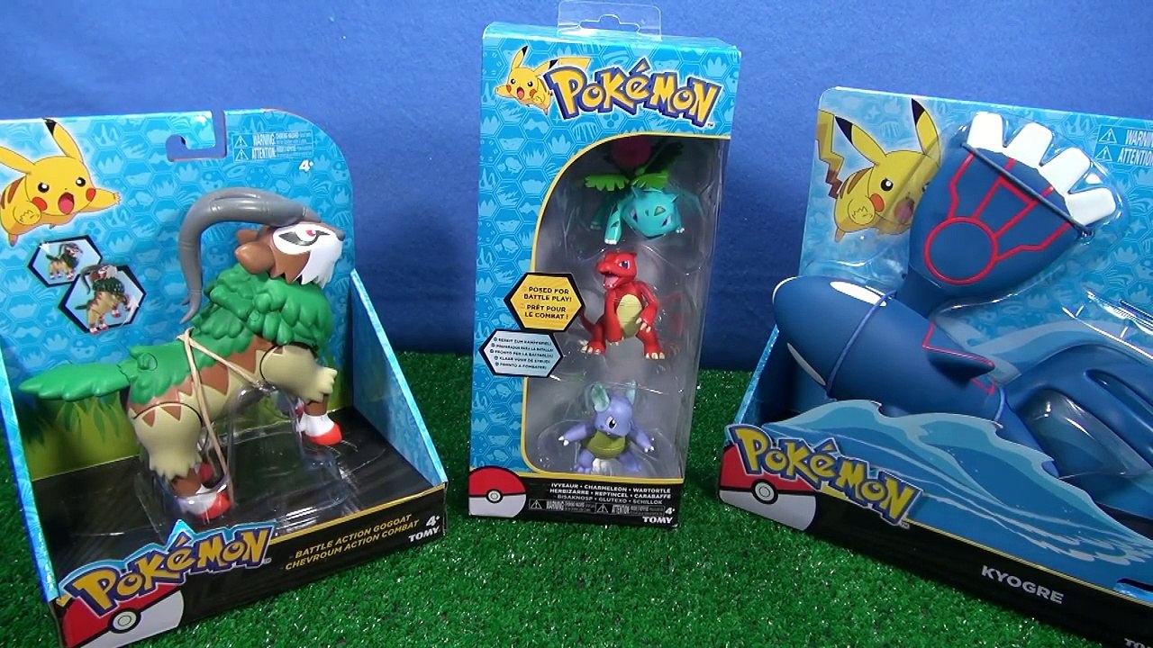 Surprise Face Reveal??? Pokemon Action Toys & Chocolate Eggs